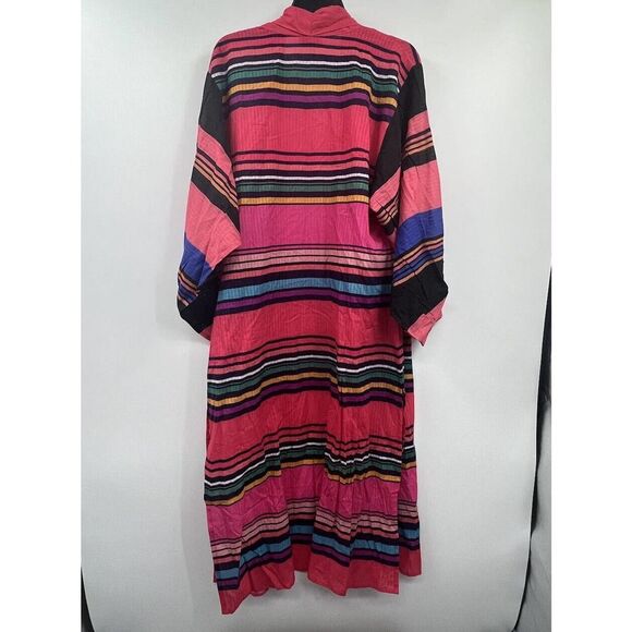 Anthropologie Conditions Apply One Size Striped Colorful Open Front - Picture 4 of 8
